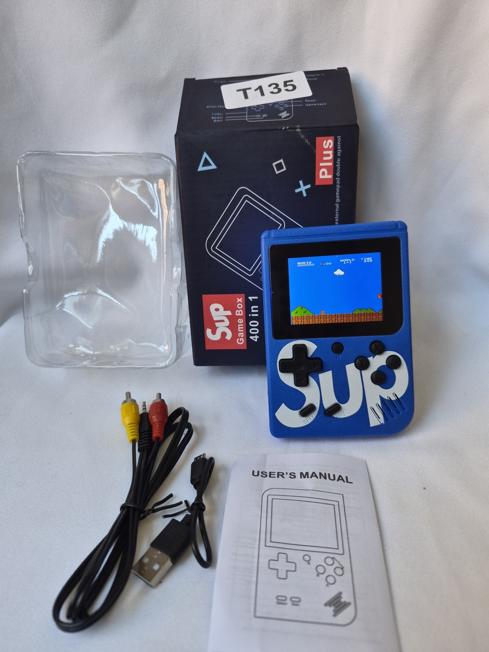 New SUP Mini Game Box Retro Handheld Game Console 400 games Mario